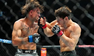 Diego Lopes deu trabalho para o invicto Movsar Evloev no UFC