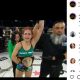 Rayanne dos Santos é a terceira brasileira a ser campeã do peso-átomo do Invicta FC