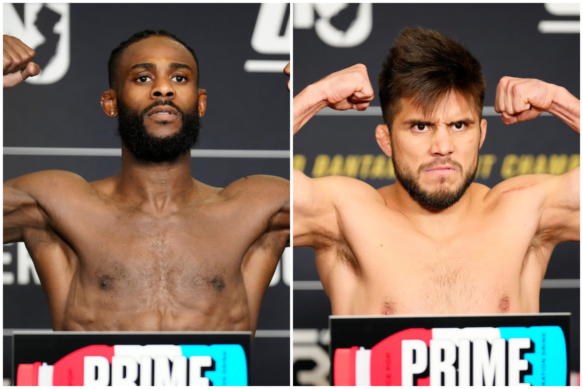 Aljamain Sterling e Henry Cejudo vencem a balança e confirmam a luta principal do UFC 288
