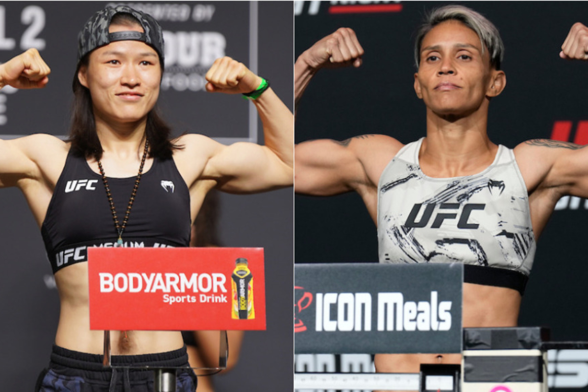 Amanda Lemos luta contra Zhang Weili, campeã do peso-palha do UFC