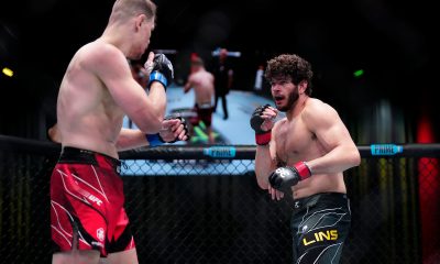 Philipe Lins venceu Maxim Grishin no UFC Vegas 74.