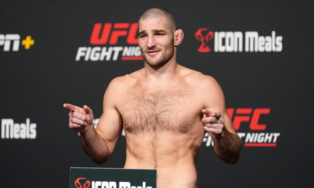 Sean Strickland acusa UFC de coagi-lo a aceitar luta contra rival fora do ranking