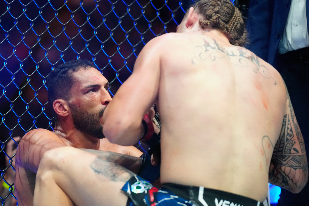 Bruno Blindado perde luta para Brendan Allen no UFC