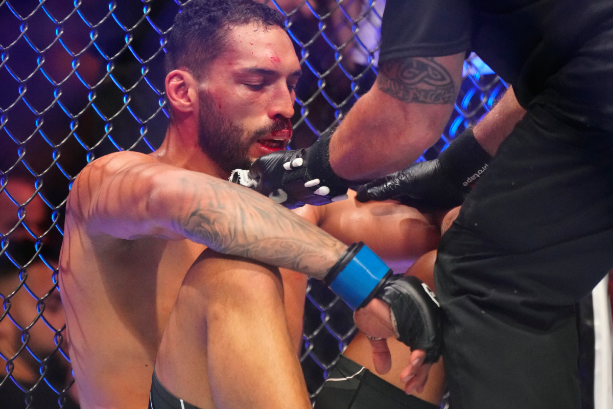 Bruno Blindado perdeu para Brendan Allen no UFC