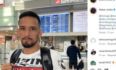 Kleber Koike é ex-campeão do peso-pena do KSW e Rizin