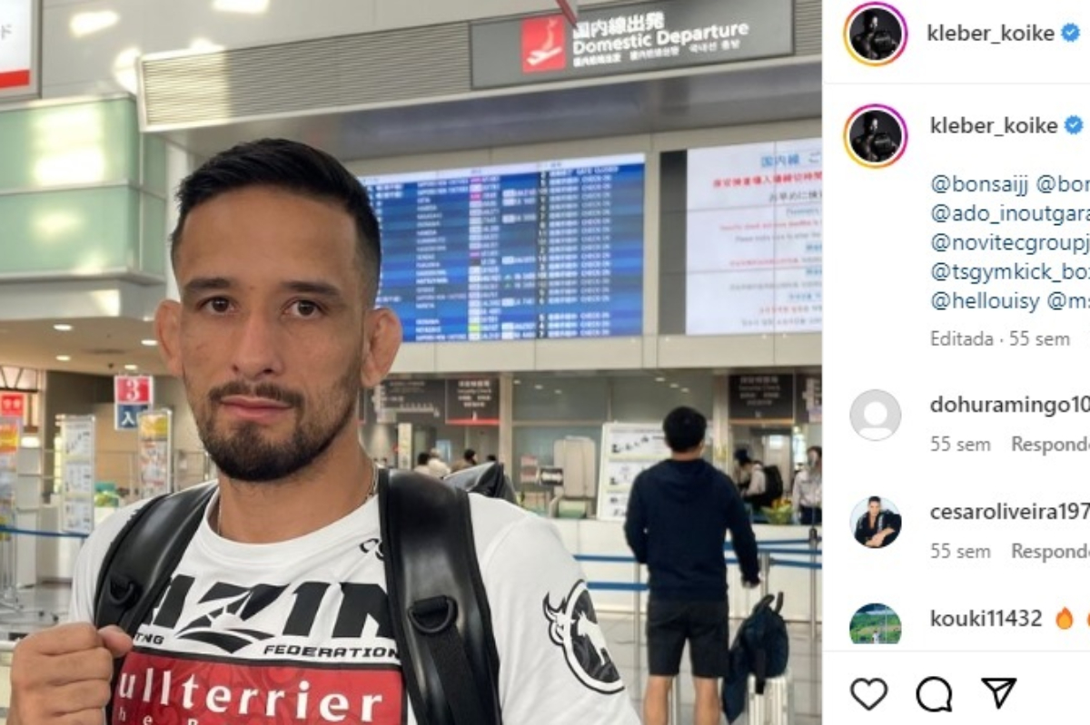 Kleber Koike é ex-campeão do peso-pena do KSW e Rizin