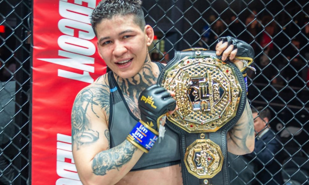 PFL e Bellator? Larissa Pacheco aprova fusão e projeta luta com Cyborg: “Uma honra”