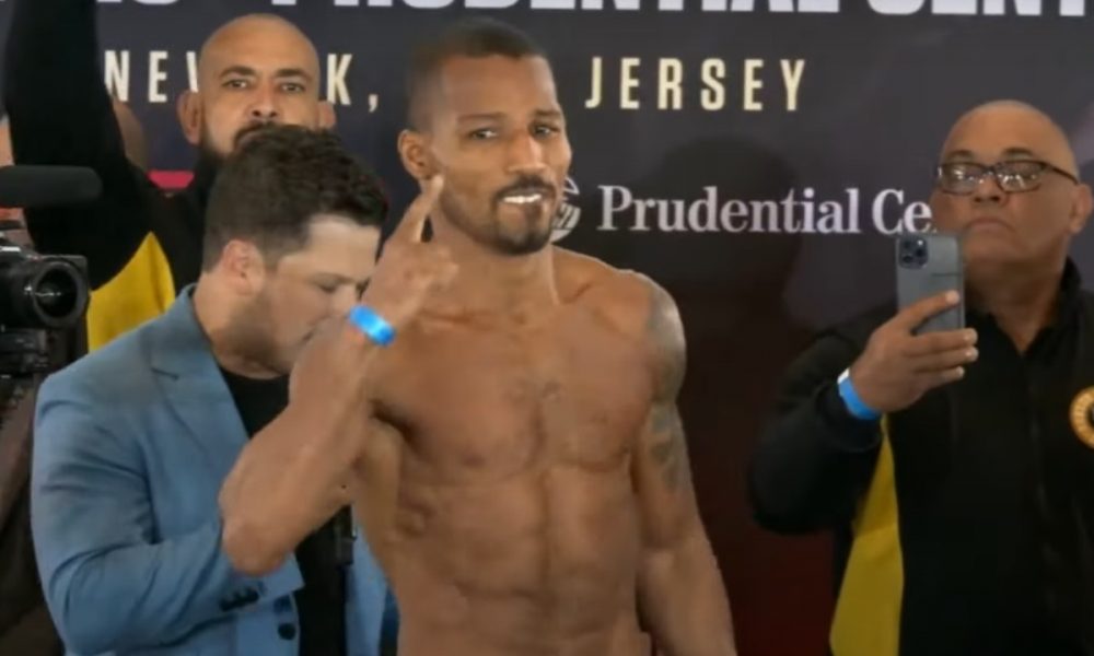 Luta de Robson Conceição termina sem resultado após choque de cabeças