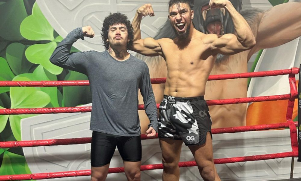 Reforço na preparação! Whindersson Nunes treina ao lado de Johnny Walker