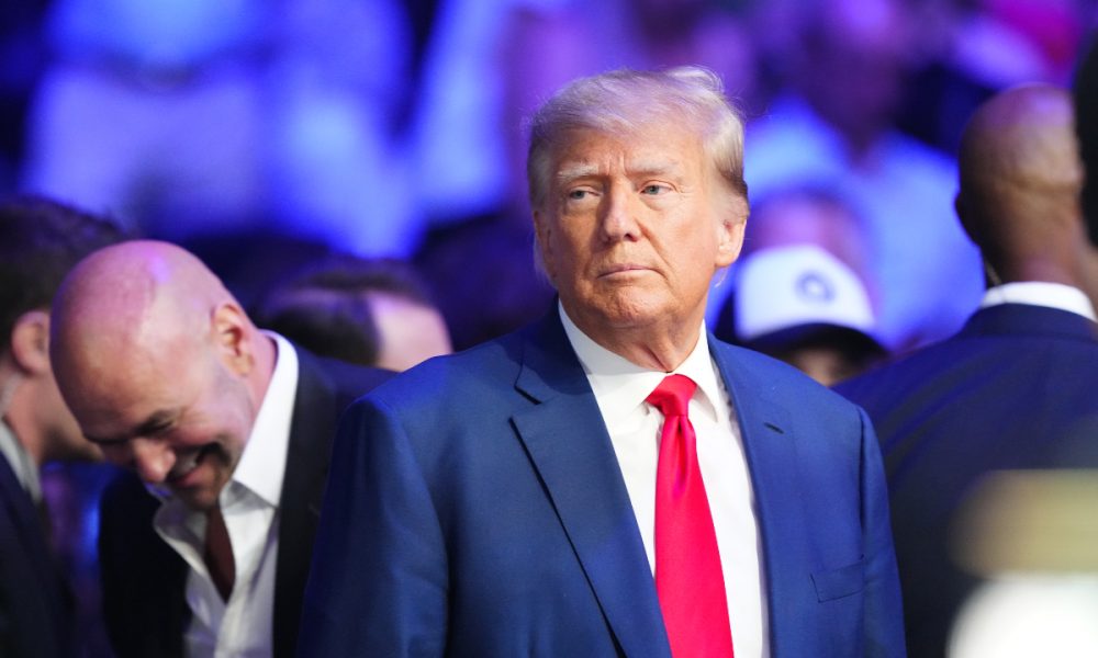 Sean Strickland e Donald Trump protagonizam encontro inusitado em Las Vegas; veja