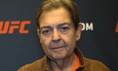 Fausto Silva compareceu ao UFC Vegas 77