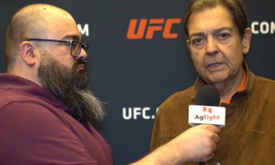 Fausto Silva compareceu ao UFC Vegas 77