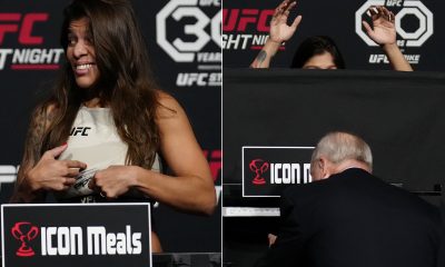 Mayra Sheetara se surpreende ao precisar se pesar sem roupa no UFC