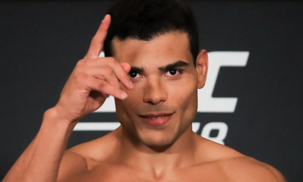 Paulo Borrachinha ri de ameaça feita por Khamzat Chimaev no UFC