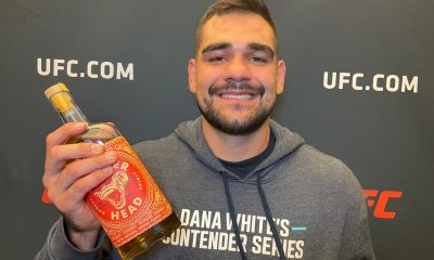 Caio Machado comemora vitória no Contender e vaga no UFC
