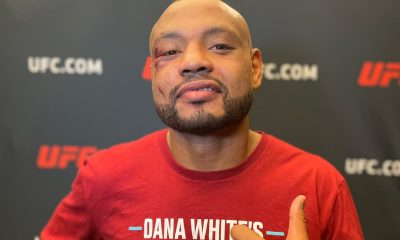 Cesar Almeida comemora vitória no Contender Series