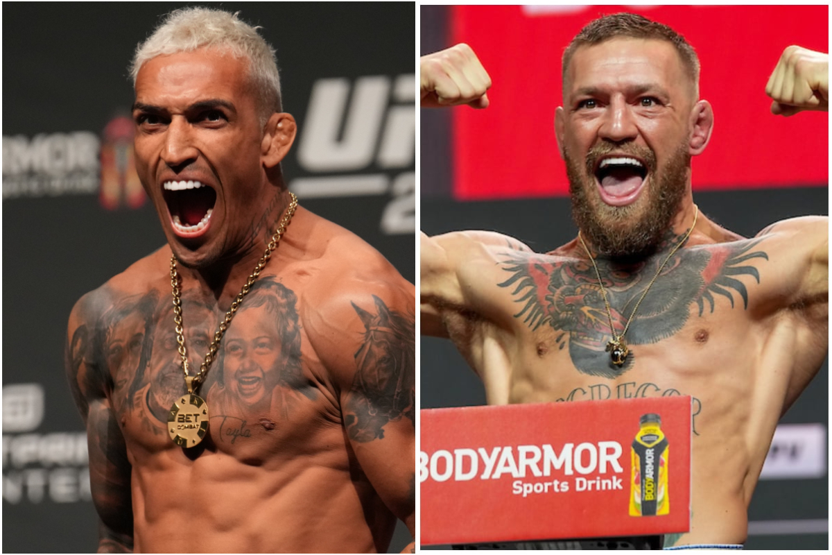 Ex-campeões dos pesos-leves do UFC, Conor e Charles trocaram farpas nas redes sociais.