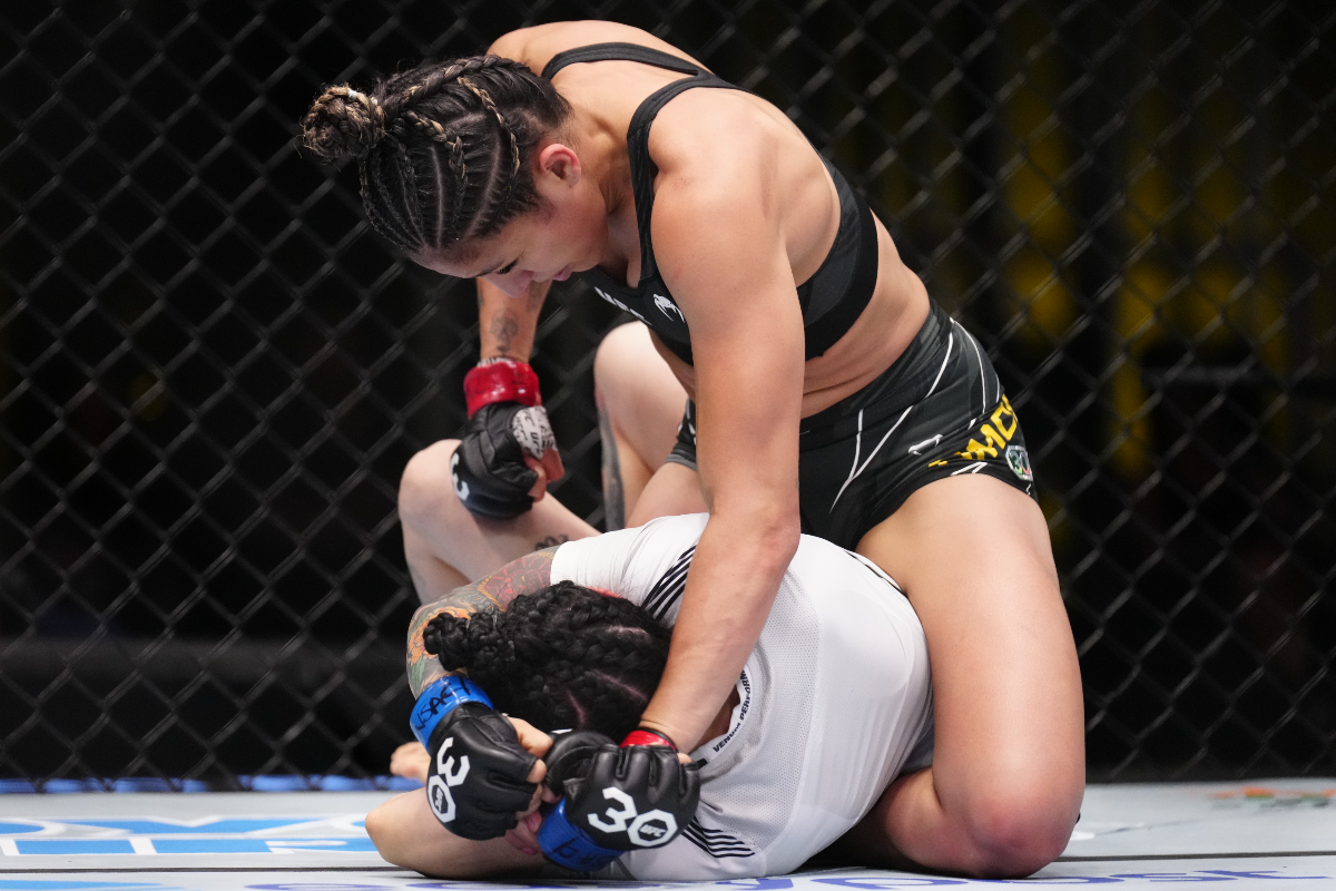 Jaqueline Amorim dominou o duelo contra Montserrat Conejo