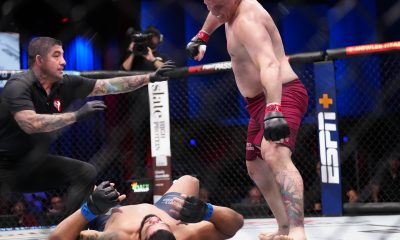 Jhonata Diniz nocauteou Eduardo Neves no Contender Series.