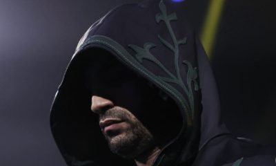 Badr Hari antes de entrar em ação pelo GLORY