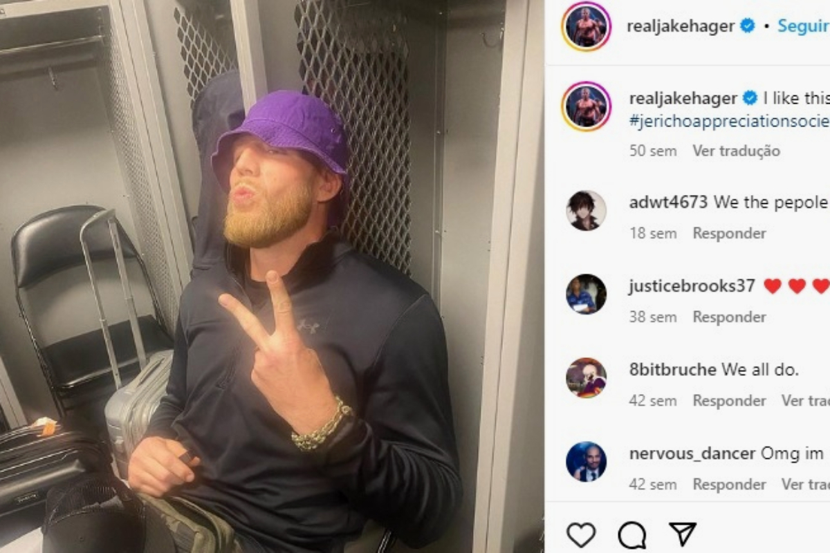 Jake Hager se destacou na WWE antes de se aventurar no MMA