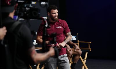 Maurício Ruffy sorri após ser contratado pelo UFC via Contender Series.