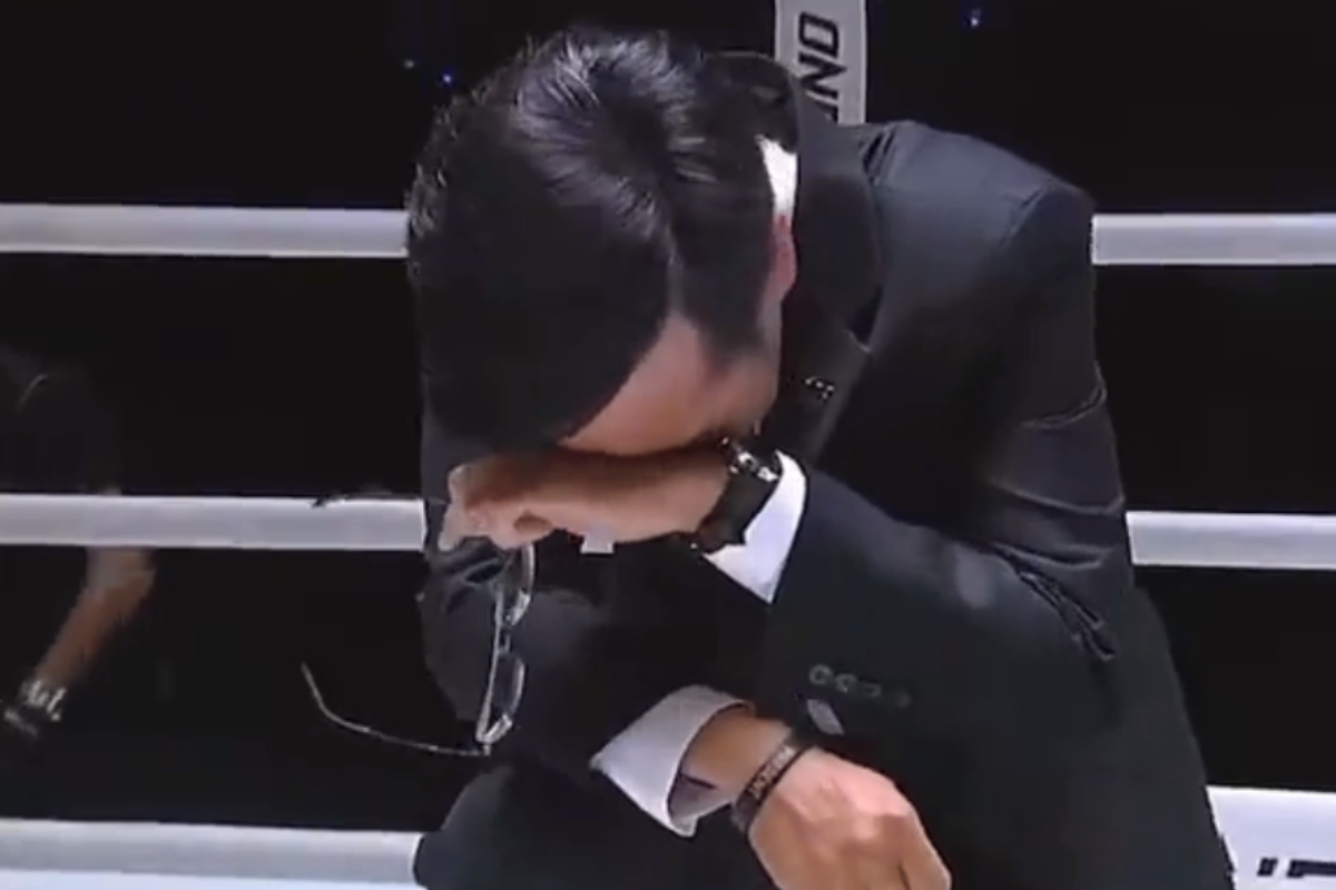 Tradutor do ONE se emocionou ao receber o mesmo bônus dos lutadores.