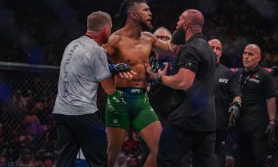 Johnny Walker é contudo durante confusão no UFC 294