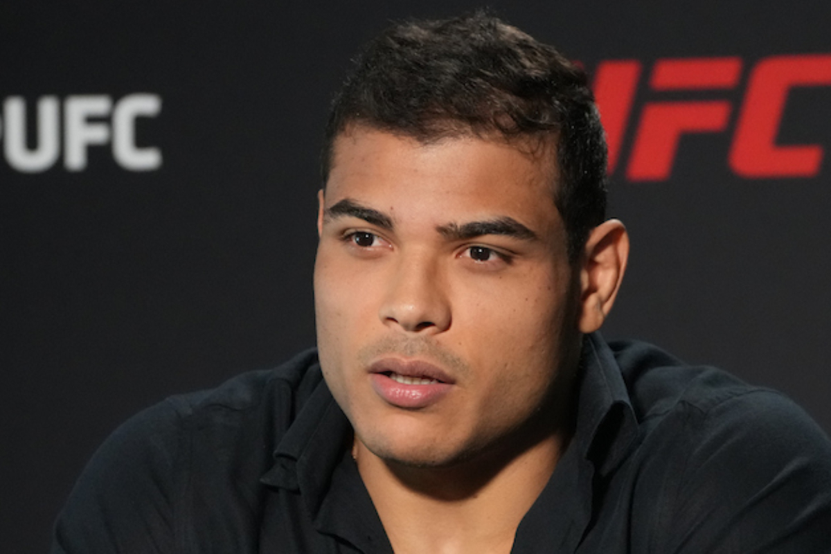 Borrachinha conversa com a imprensa durante media day do UFC