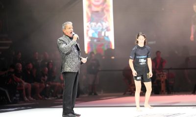 Bruce Buffer no ADCC 2022.