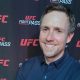 David Shaw nos bastidores do UFC São Paulo.