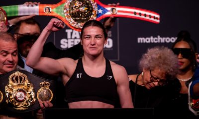 Katie Taylor é uma estrela do boxe mundial.