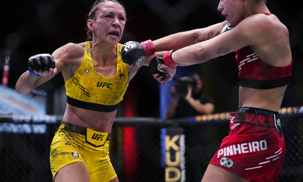 Amanda Ribas analisa vitória sobre Luana Pinheiro no UFC Vegas: “Somos duas guerreiras”