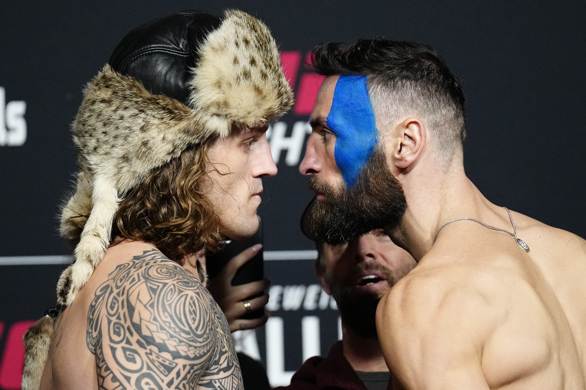 Brendan Allen e Paul Craig fazem encarada intensa antes do UFC Vegas 82