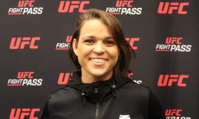 Eduarda Ronda posa para fotos após dar entrevista para a Ag Fight