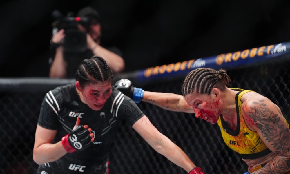 Luta da noite? Karol Rosa perde ‘guerra’ para Irene Aldana no UFC 296