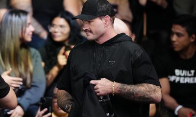 Gordon Ryan esteve presente na torcida para ver o evento de perto