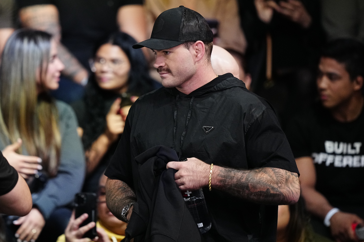 Gordon Ryan esteve presente na torcida para ver o evento de perto