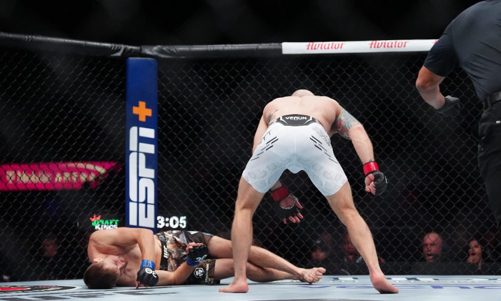 Alvo de nocaute brutal, lutador do UFC agradece rival por interromper golpes: “Teria me matado”