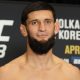Khamzat Chimaev mudou dos meio-médios para o peso-médio do UFC