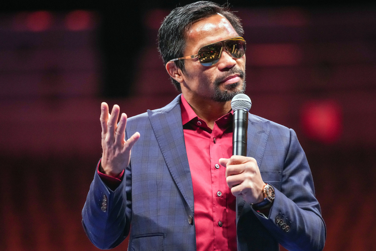 Manny Pacquiao é um dos melhores boxeadores da história