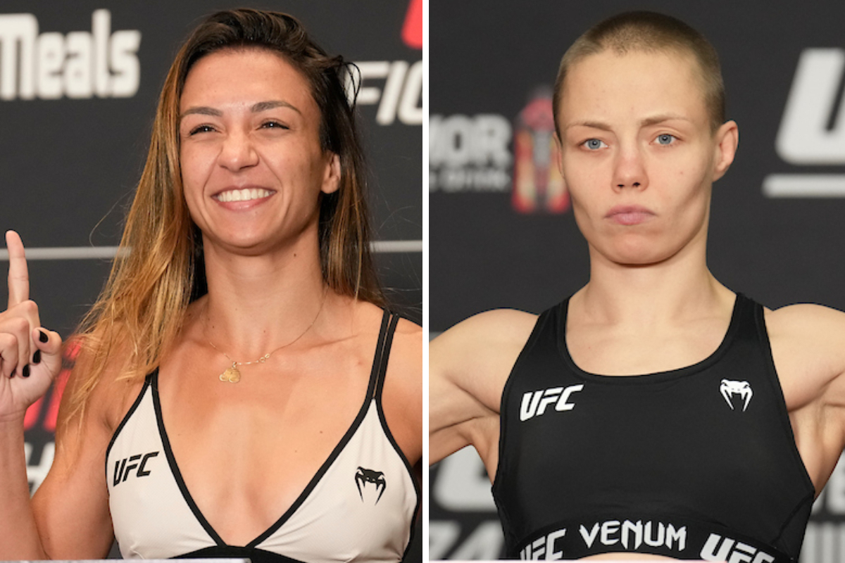 Amanda Ribas enfrenta Rose Namajunas no UFC, no dia 23 de março.