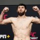 Magomed Ankalaev na pesagem oficial do UFC Vegas 84.