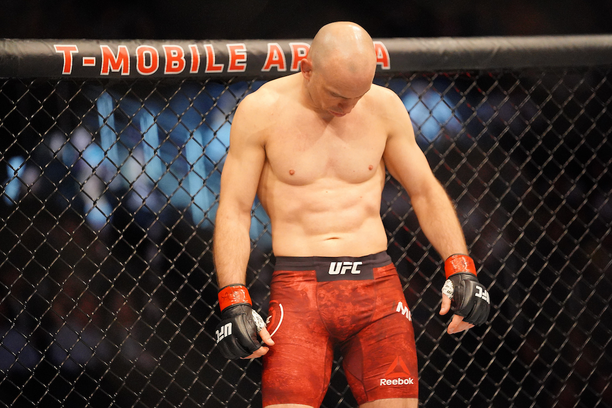 Mark O. Madsen no UFC 248.