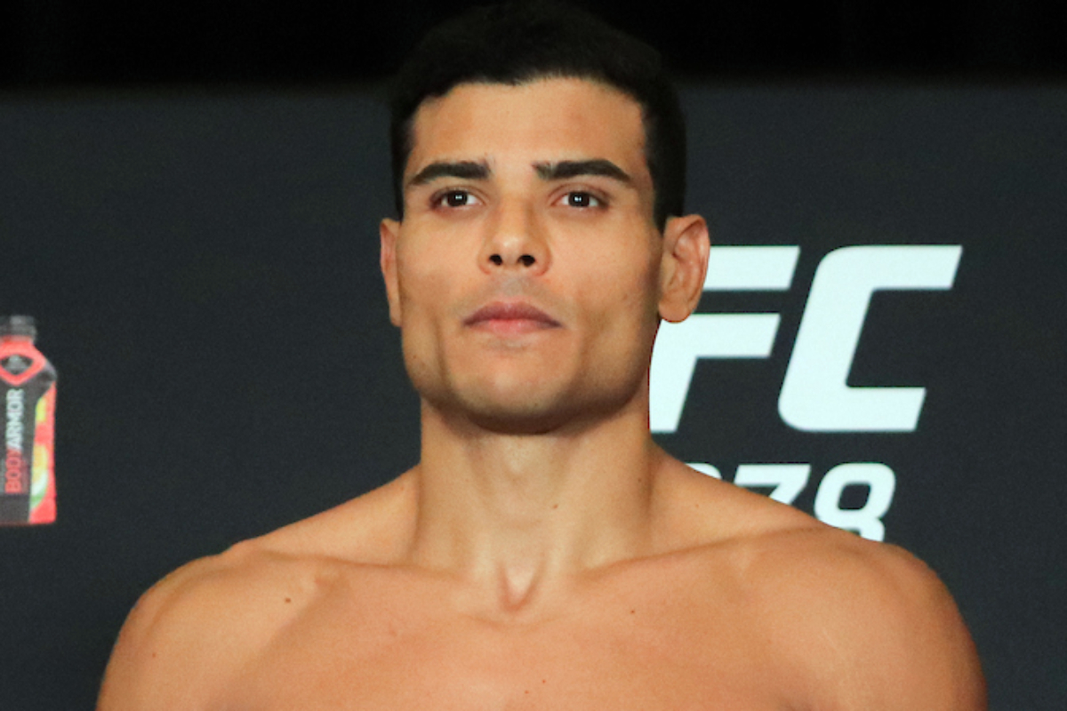 Paulo Borrachinha integra a elite do peso-médio do UFC