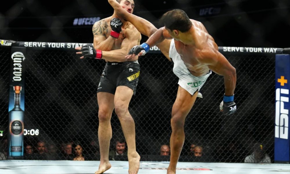 Paulo Borrachinha perdeu para Robert Whittaker no UFC