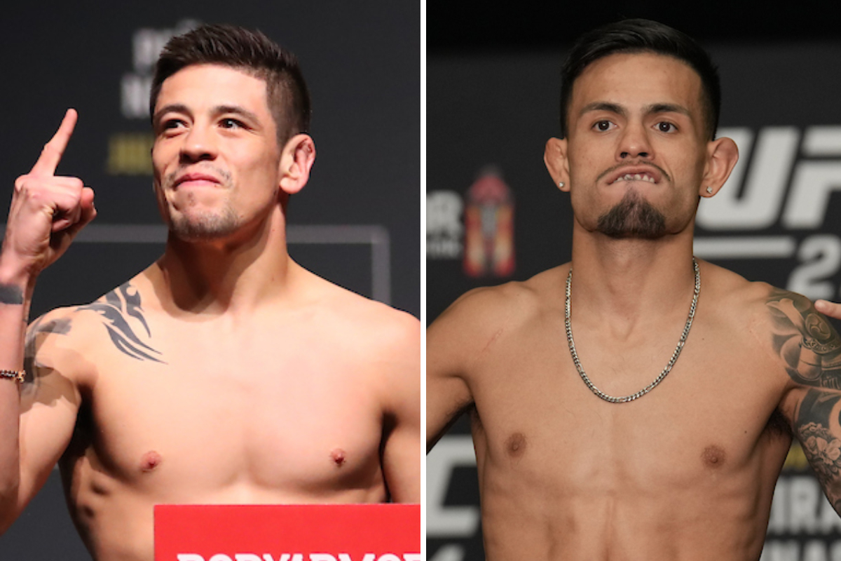 Brandon Moreno e Brandon Royval duelam no UFC México.