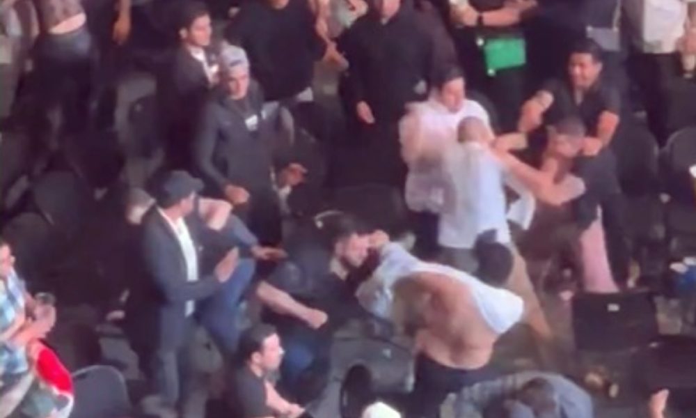 Briga generalizada na torcida ofusca bastidores do UFC México; veja