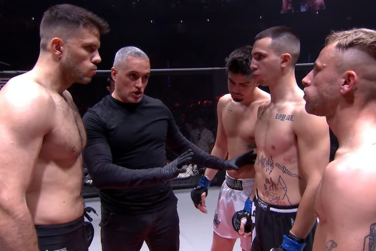 Eduardo Riego finalizou três adversários durante uma luta