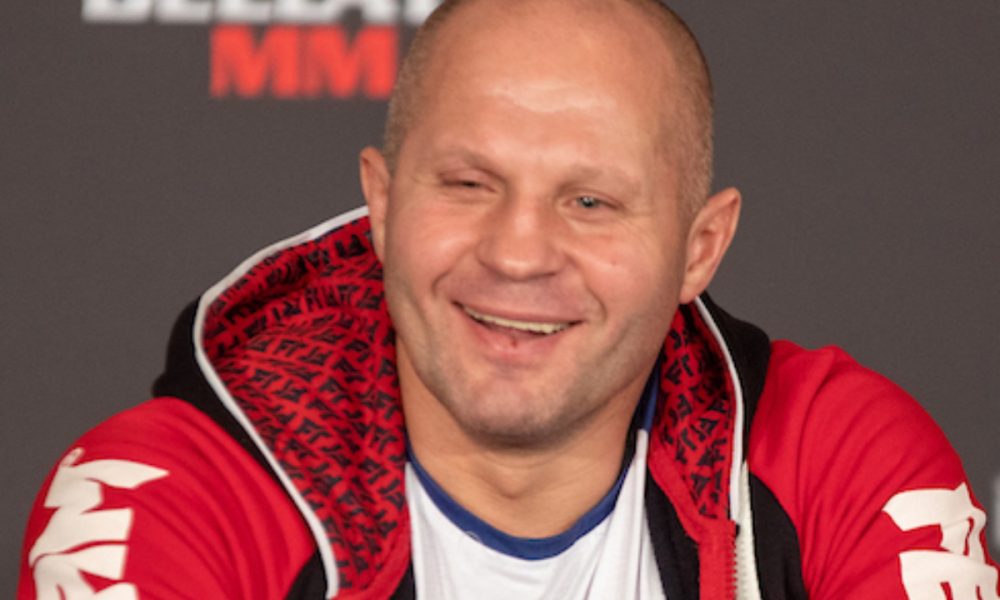 Fedor Emelianenko é um dos melhores lutadores da história do MMA